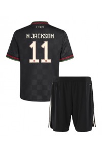 Bayern Munich Nicolas Jackson #11 Babyklær Tredje Fotballdrakt til barn 2025-26 Korte ermer (+ Korte bukser)